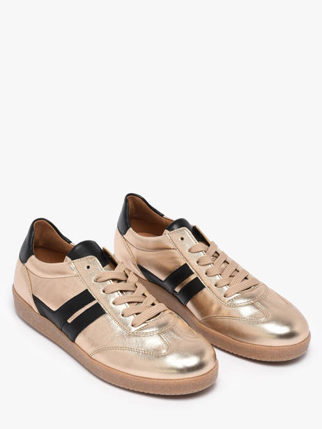 Sneakers Uit Leder Gabor Goud women 62 ander zicht 1